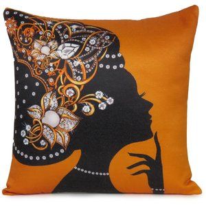 Oussum Home Decorative Comfortable Digital Print Cushion Pillow Cover Single